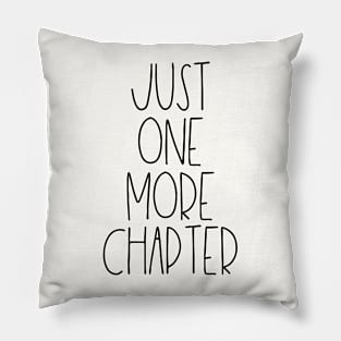 Just one more chapter Pillow