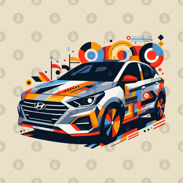 Hyundai Accent by Vehicles-Art