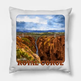 The Royal Gorge, Colorado Pillow