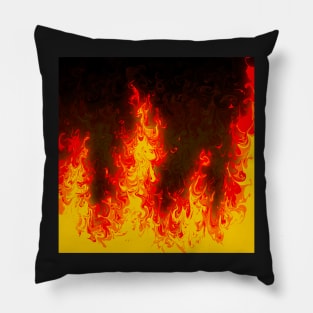 In flames Pillow