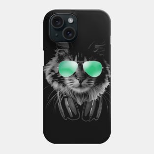 DJ Furry Cat Phone Case