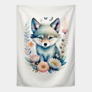 Cute fox Tapestry