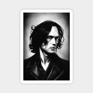 Brandon Lee Portrait Magnet