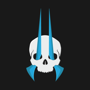 Skull With Halo Energy Sword T-Shirt