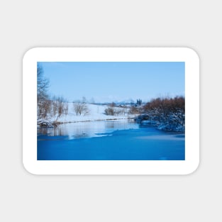 Winter Lake (Cool) Magnet