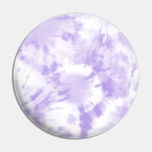 Purple and White Pastel Tie-Dye Pin