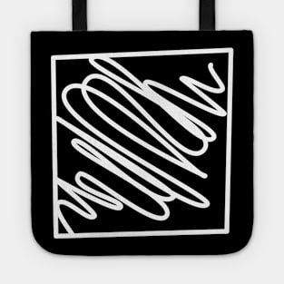 scribble design Tote