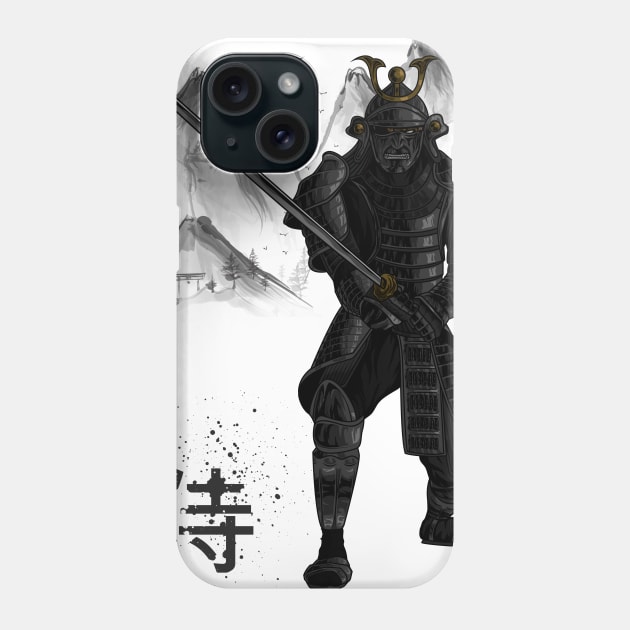 HONOR - black version Phone Case by berserk