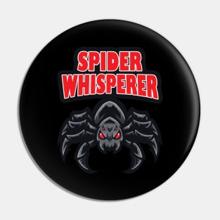 Spider Whisperer Pin