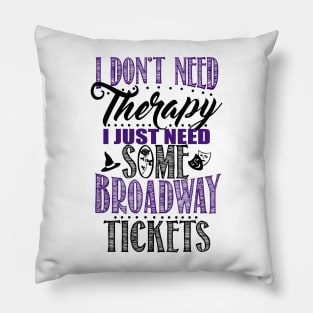 Broadway Tickets Pillow