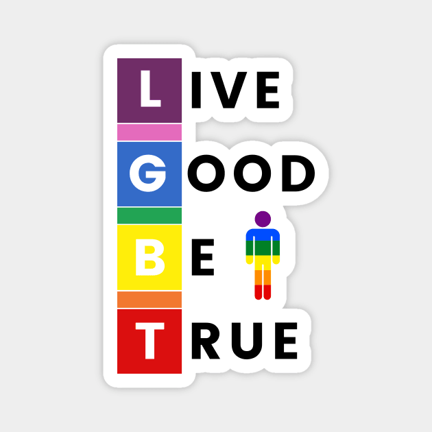 Pride LGBTQIA+ Magnet by François Belchior