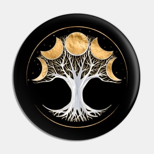 Tree of life and moons Pin