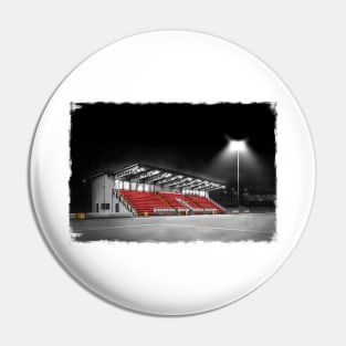 The Ryan McBride Brandywell Stadium Derry City League of Ireland Football Print Pin