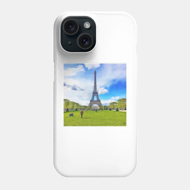 Paris I Phone Case by RS3PT