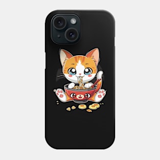 Cat Ramen Experiences Phone Case