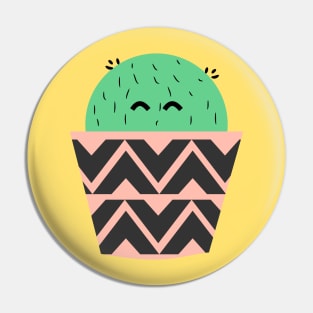 Happy, so happy cactus II Pin