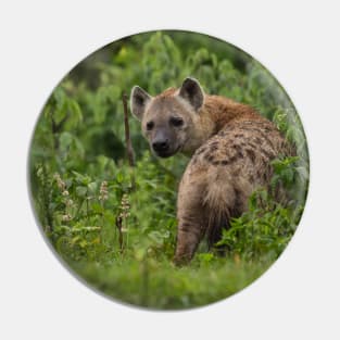 Spotted Hyena Pin