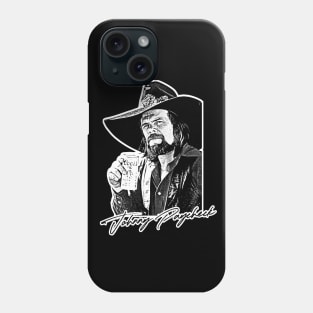 Johnny Paycheck / Retro Style Outlaw Country Fan Design Phone Case