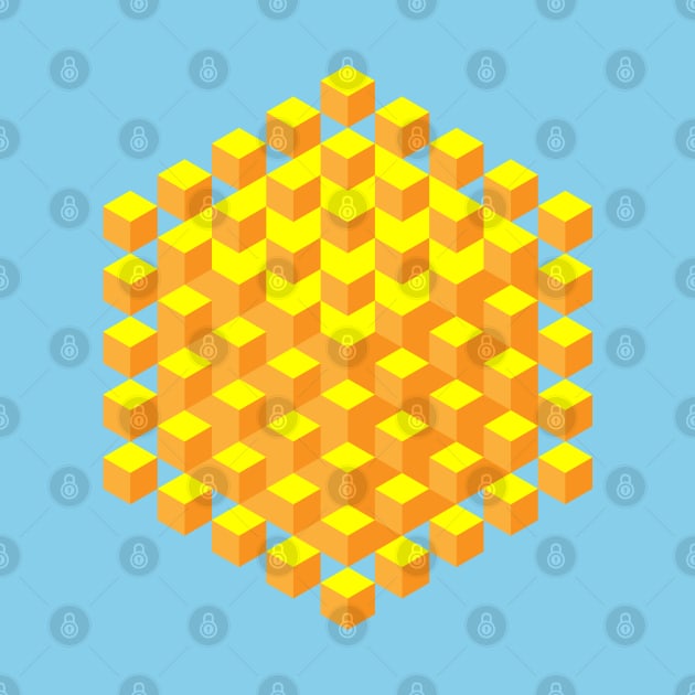 CUBIC SUN: a blockchain reaction of a dying star by bembureda