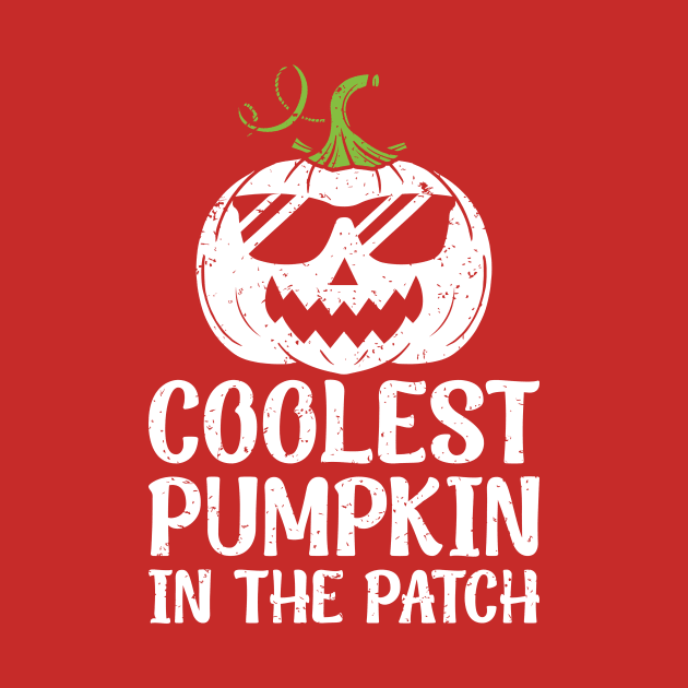 Coolest Pumpkin In The Patch Halloween Boys Girls Teens by MetalHoneyDesigns