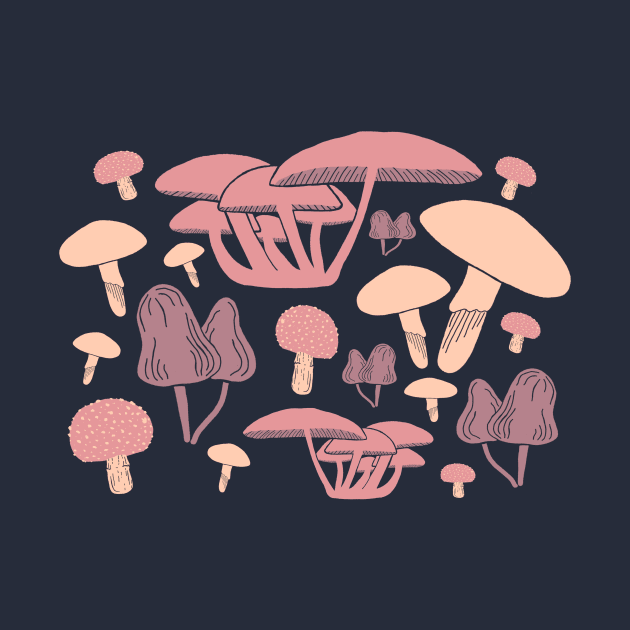 Poisonous Mushroom Collection by sadsquatch