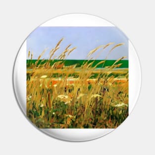 Wheat in Gentle Breeze Pin