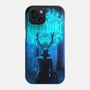 Heilung viking in a woods Phone Case