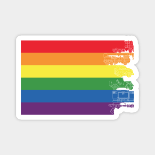 Robot Pride Magnet