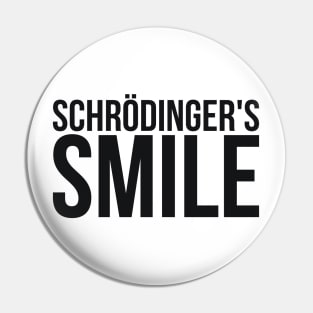 schrödinger's smile science humor Pin