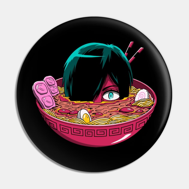 Ramen Goryo Pin by Vincent Trinidad Art