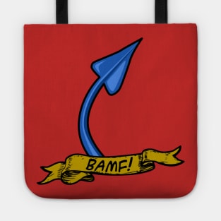 Nightcrawler Tail BAMF Tattoo Style Tote