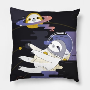 Sloth Astronaut Pillow