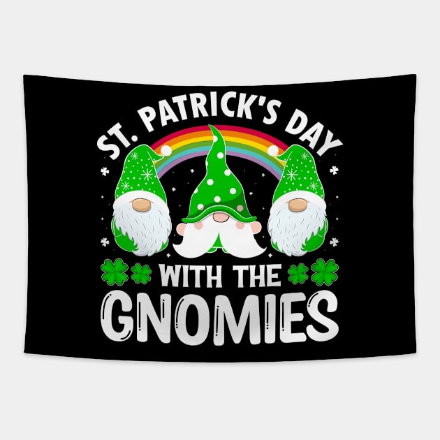 St. patrick's day with the gnomies Tapestry by little.tunny