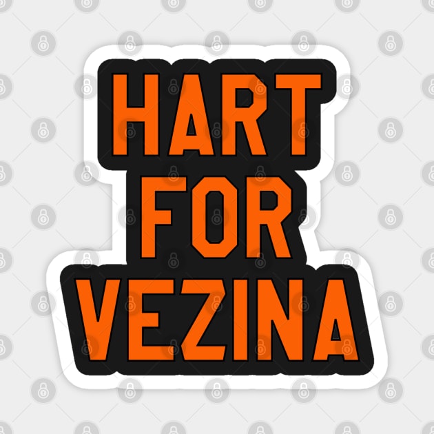 hart for vezina Magnet by cartershart