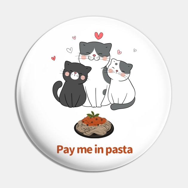 Pay me in pasta cats Pin by Pop on Elegance