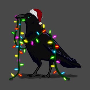 Christmas Crow T-Shirt