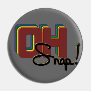 Oh Snap! Vintage Rainbow Pin