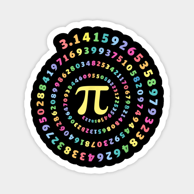 National Pi Day Gift Math Teacher Funny Pi Symbol Value Magnet by johnii1422