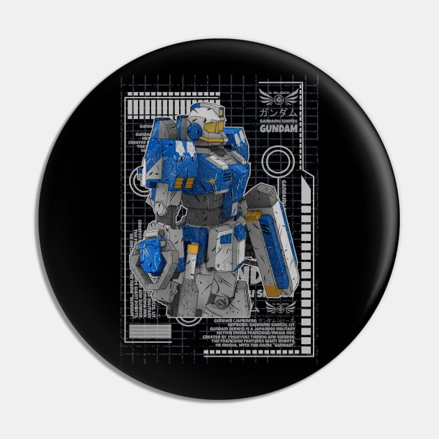 RAG-79 Aqua GM Pin by gblackid