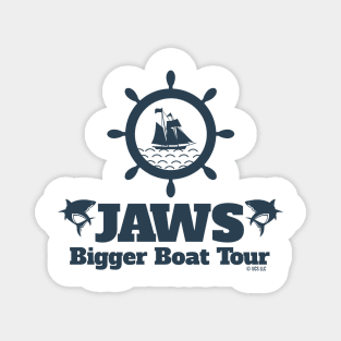 JAWS Movie Bigger Boat Tour Magnet