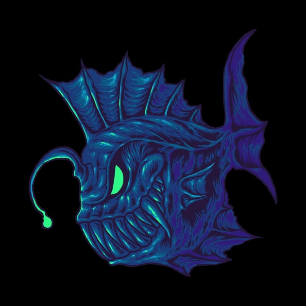 Angler Fish by Buy Custom Things