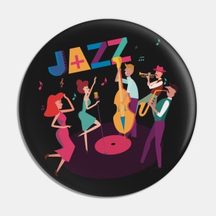 Jazz music group Pin