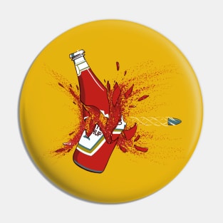 Ketchup Bullet Pin