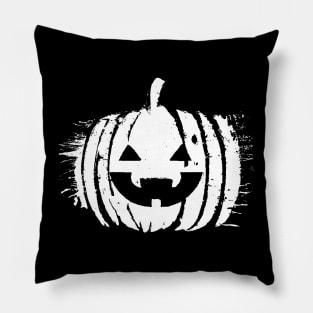 Spooky Laughing Pumpkin Head | Halloween Pillow