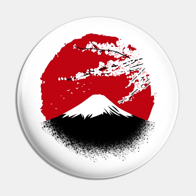 Fujiyama Pin by albertocubatas