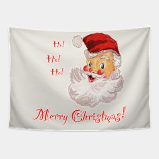 Ho Ho ho vintage retro Santa kids and adults t-shirt and gifts! Tapestry