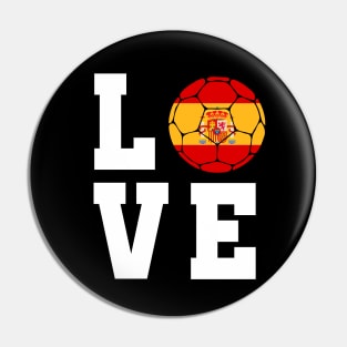 Spanish Football Pin