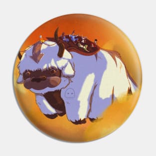 sky bison ride Pin