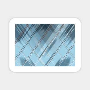 Diagonal stripes background 4 Magnet