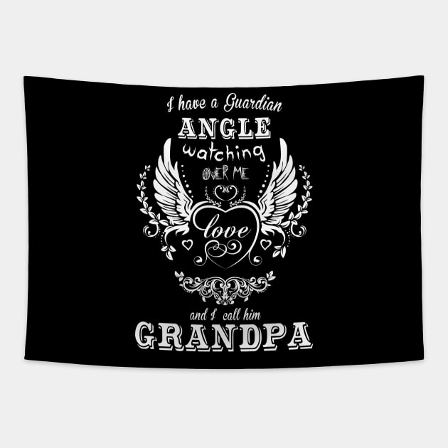 I have a guardian angle watching over me and i call him grandpa Tapestry by vnsharetech